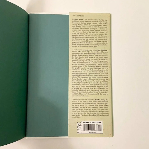 2009 Marvel The Wonderful Wizard of Oz L Frank Baum Hardcover Book - Picture 13 of 13